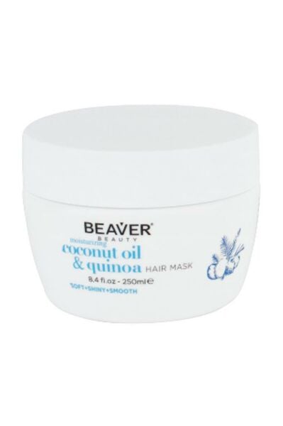Beaver Coconut Oil Quinoa Moisturizing Hair Mask 250ml | Saç Bakım Maskesi