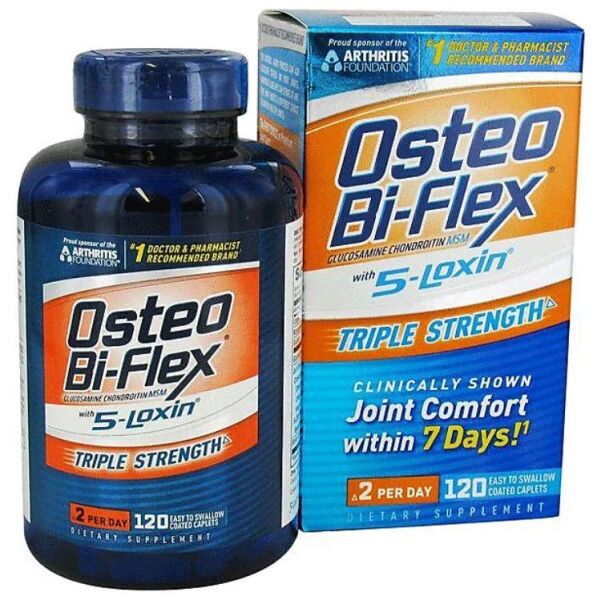 Osteo Bi-Flex Glucosamine Chondroitin With 5-Loxin 120 Tablet