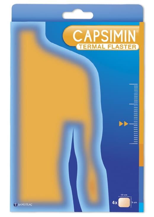 Şanlı Capsimin Termal Flaster 4 Adet