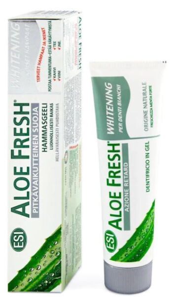 Aloe Fresh Whitening Diş Macunu 100ml | Beyazlatma Etkili