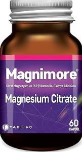 Tab İlaç Magnimore Magnesium Citrate 60 Kapsül
