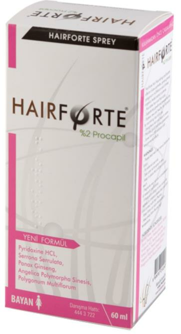 HP Hair Forte Bayan İçin Sprey 60ml