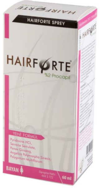 HP Hair Forte Bayan İçin Sprey 60ml