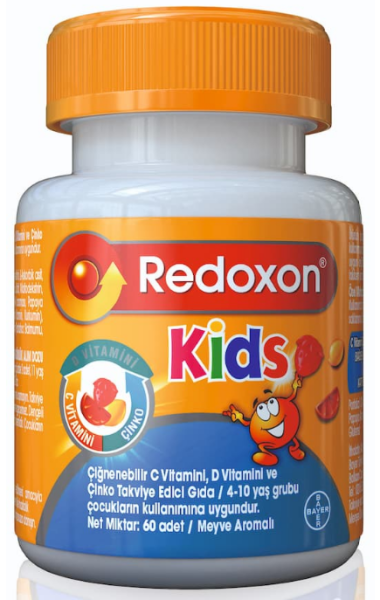 Redox-on Kids Çiğneme Tableti 60 Adet