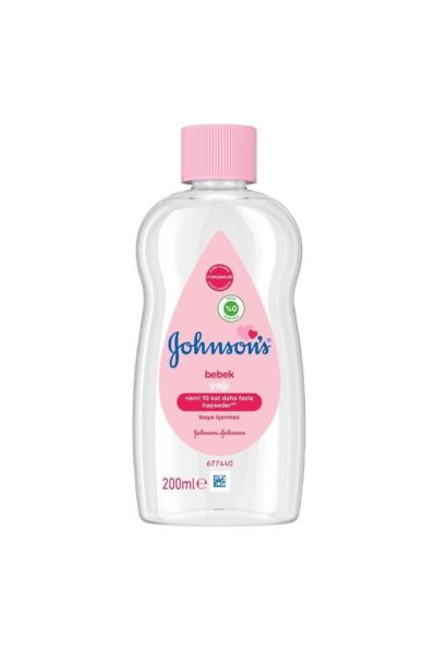 Johnson's Baby Oil 200ml | Nemlendirici Bebek Yağı Pembe