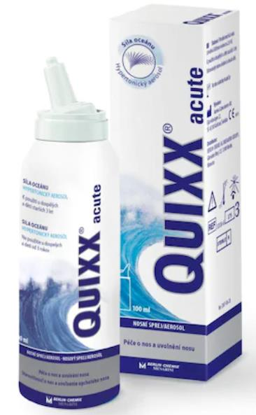 Menarini Quixx Acute Hipertonik Burun Spreyi 100ml