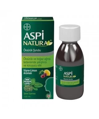 Aspinatura Yetişkin Şurup 120ml | Vişne ve Limon Aromalı