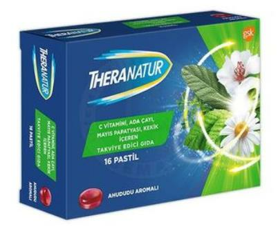 Theranatur C Vitamini 16 Pastil | Ahududu Aromalı