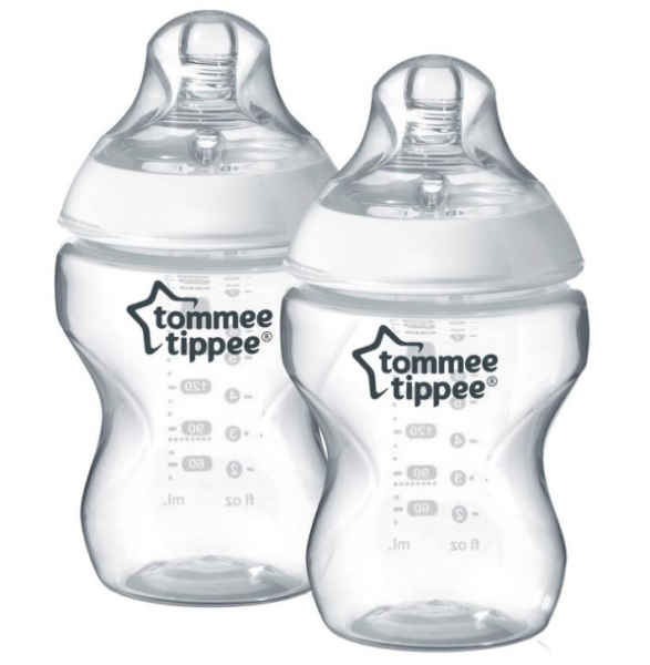 Tommee Tippee Biberon PP Closer to Nature 260ml | 0 Ay Üzeri, 2 Adet