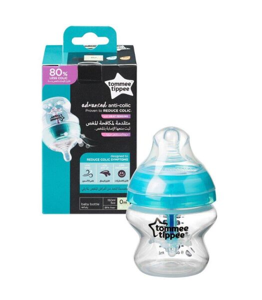 Tommee Tippee Biberon Gelişmiş Antikolik PP 150ml | 0 Ay Üzeri, 1 Adet