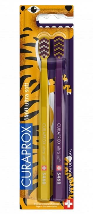 Curaprox CS 5460 Tiger Ultra Soft 2 Adet Diş Fırçası