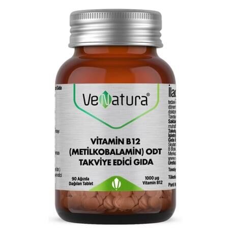 Venatura Vitamin B12 (Metilkobalamin) ODT 90 Tablet