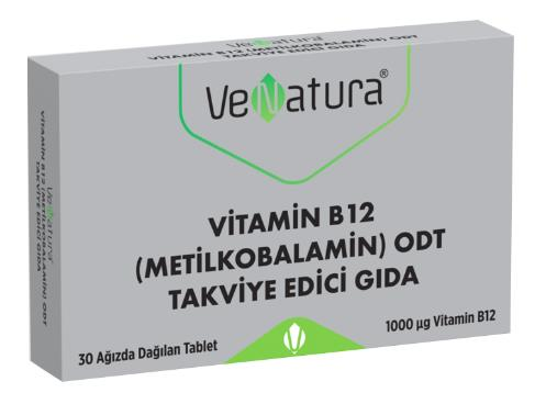 Venatura Vitamin B12 (Metilkobalamin) ODT 30 Tablet