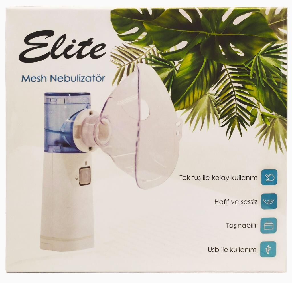 Elite Mesh Taşınabilir Nebulizatör MN-02