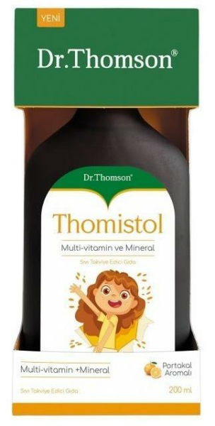 Dr.Thomson Thomistol Multivitamin Mineral Şurup 200ml