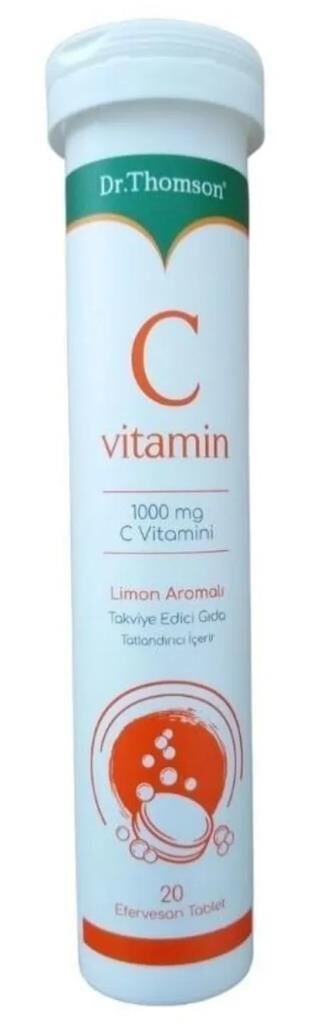 Dr. Thomson Vitamin C 1000 mg 20 Efervesan Tablet