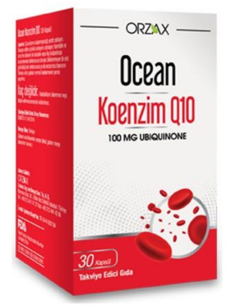 Ocean Koenzim Q10 100mg 30 Kapsül