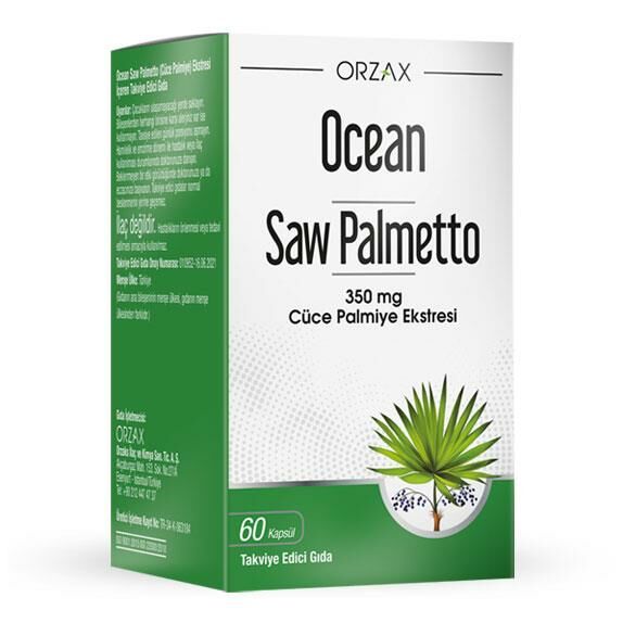 Ocean Saw Palmetto 60 Kapsül | Cüce Palmiye Eksterisi
