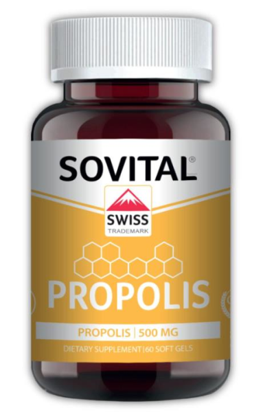 Sovital Propolis 500mg 60 Softgel