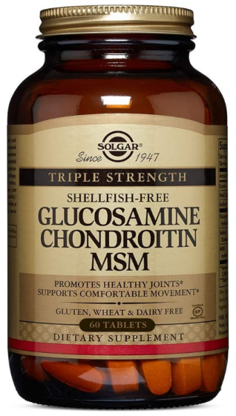 Solgar Glucosamin Chondroitin MSM 60 Tablet