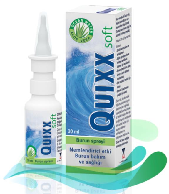 Menarini Quixx Soft Aloe Vera İzotonik Burun Sprey30ml
