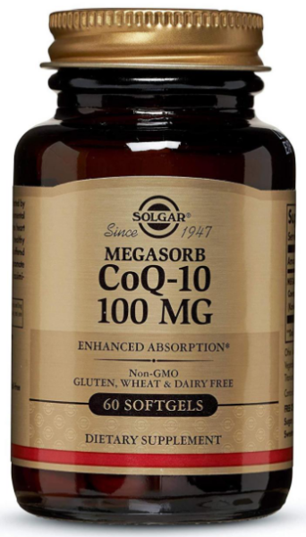 Solgar Coenzyme Q-10 100mg 60 Softjel