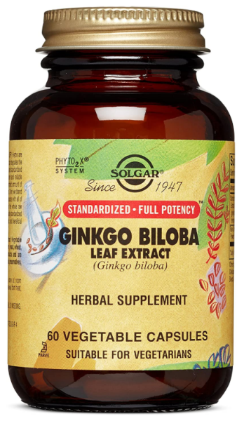 Solgar Ginkgo Biloba Leaf Extract 60 Kapsül