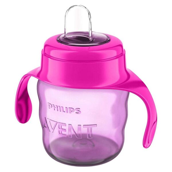 Philips Avent Damlatmaz Alıştırma Bardağı 200ml | 6 Ay Üzeri, Mor