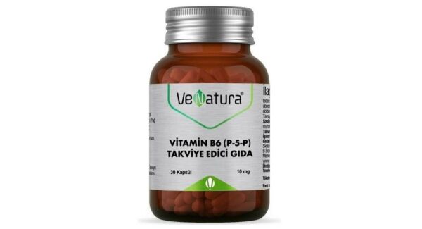 Venatura Vitamin B6 (P-5-P) 30 Kapsül