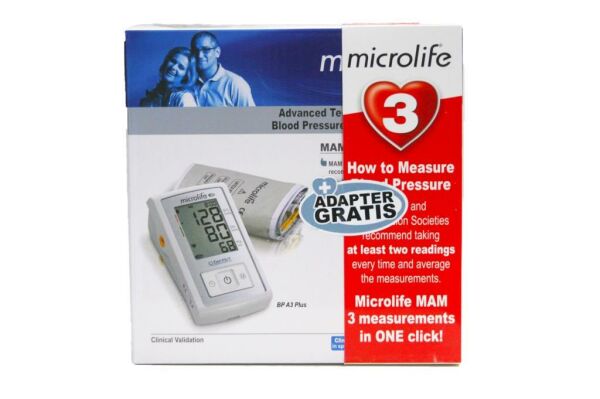 Microlife BP A3 Plus MAM Plus  Tam Otomatik Tansiyon Aleti