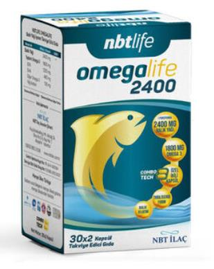 Nbt Life Omega Life 2400 Balık Yağı 60 Kapsül