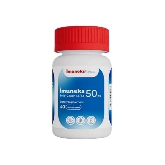 İmuneks Farma 50mg Beta Glukan 40 Kapsül
