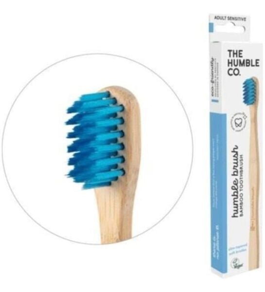 Humble Brush Ultra Soft Bambu Diş Fırçası | Mavi