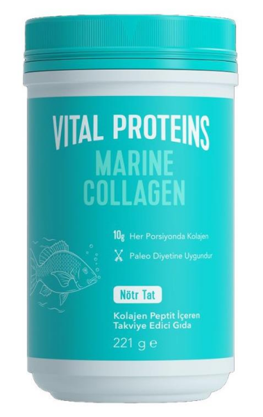 Vital Proteins Marine Collagen Nötr Tat 221g Toz