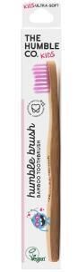 Humble Brush Kids Ultra-Soft Bambu Çocuk Diş Fırçası | Mor