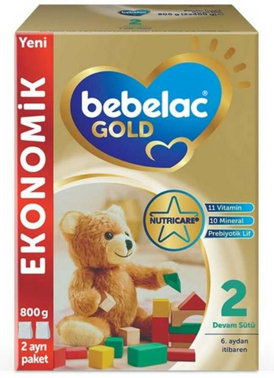 Bebelac Gold 2 800gr | 6.Aydan İtibaren Devam Sütü