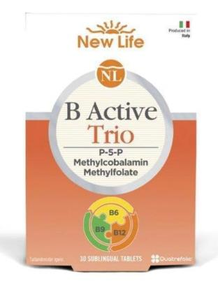 NewLife B Active Trio 30 Dilaltı Tablet