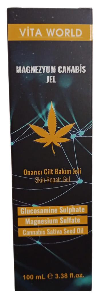 Vita World Glukozomin Magnezyum Cannabis Jel 100ml