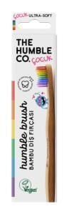 Humble Brush Kids Ultra-Soft Bambu Çocuk Diş Fırçası | Gökkuşağı