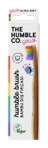 Humble Brush Kids Ultra-Soft Bambu Çocuk Diş Fırçası | Gökkuşağı