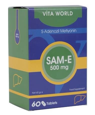 Vita World Sam-e 500mg 60 Tablet