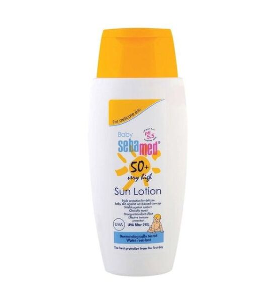 Sebamed Baby Sun Care SPF50+ Çok Yönlü Koruyucu Güneş Losyonu 150ml
