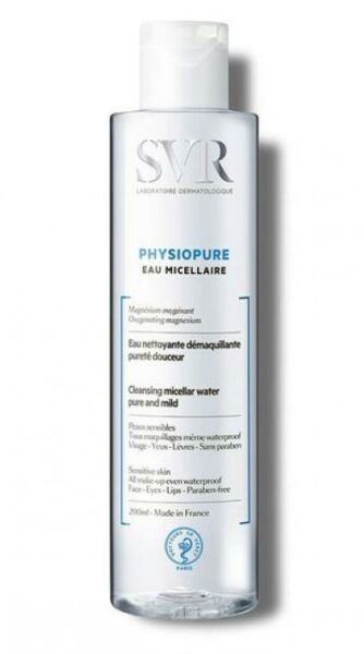 SVR Physiopure Cleansing Micellar Water 200ml | Makyaj Temizleyici