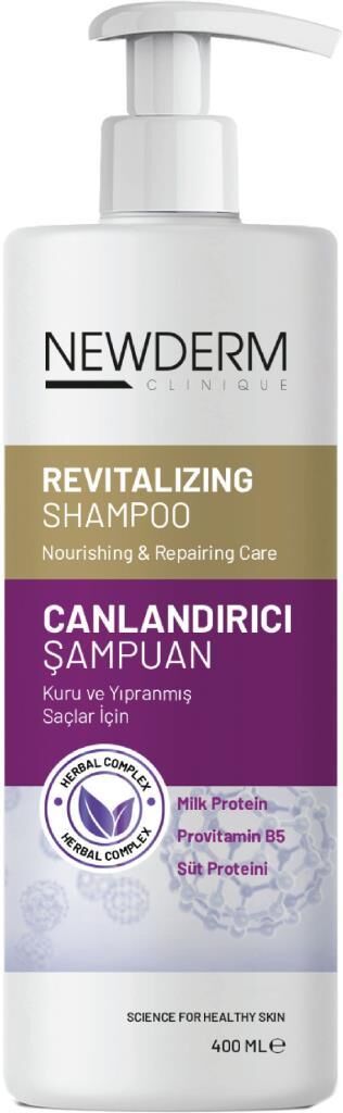 Newderm Revitalizing Shampoo 400ml | Canlandırıcı Şampuan