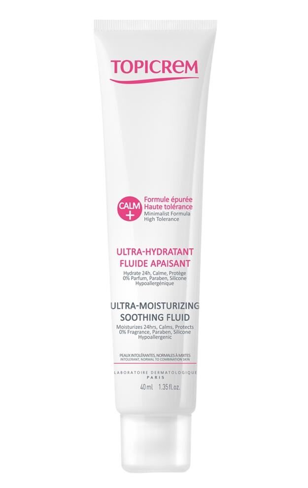 Topicrem Calm+ Ultra Moisturizing Soothing Fluid 40ml | Yatıştırıcı ve Nemlendirici Krem