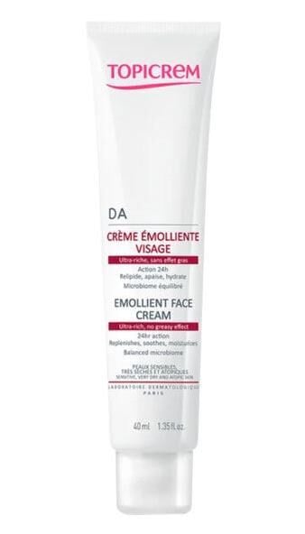 Topicrem DA Emollient Face Cream 40ml | Kuru ve Hassas Yüz Kremi