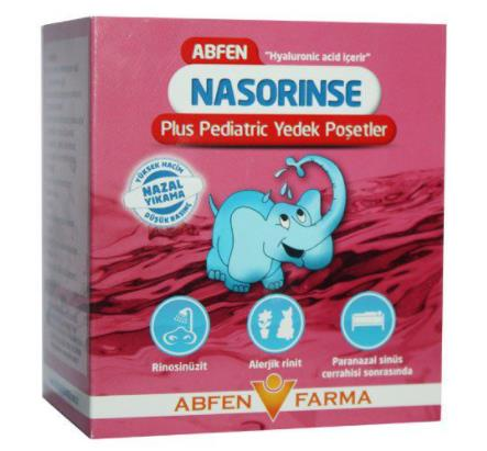 Abfen Naso Rinse Plus Pediatrik Nazal Yıkama Yedek Poşet 50 Adet