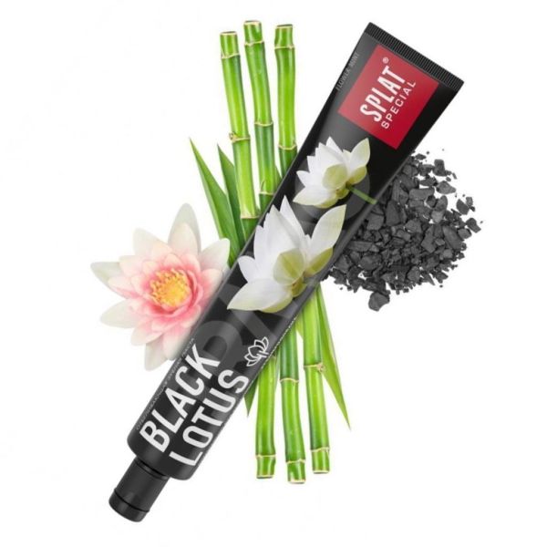 Splat Special Diş Macunu Black Lotus 75ml | Bambu Kömürü Etkili Beyazlık