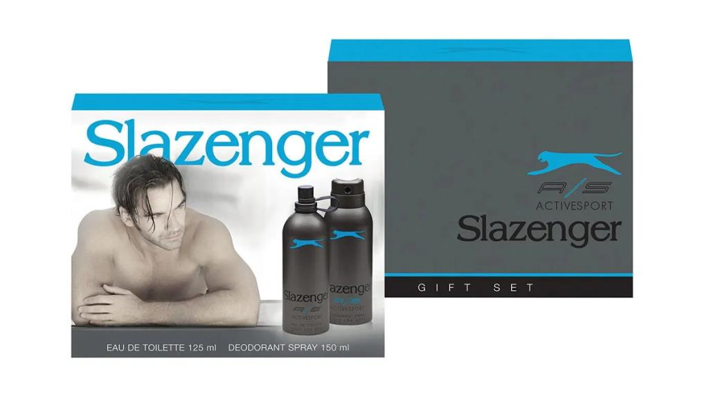 Slazenger Activesport Mavi Erkek Parfüm Edt 125 ml + Deodorant 150 ml Set