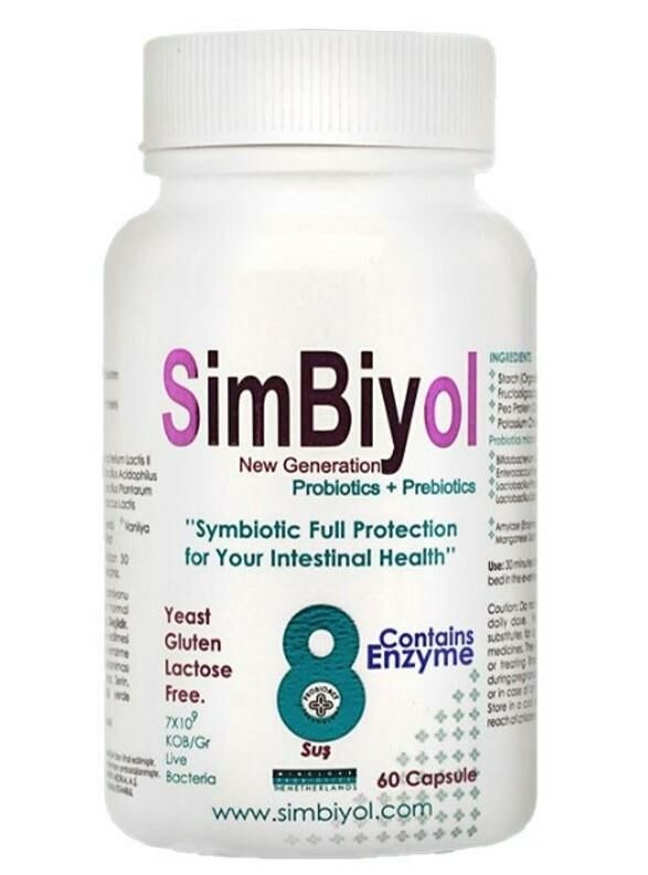 Celloxy Simbiyol Probiyotik ve Prebiyotik 60 Kapsül
